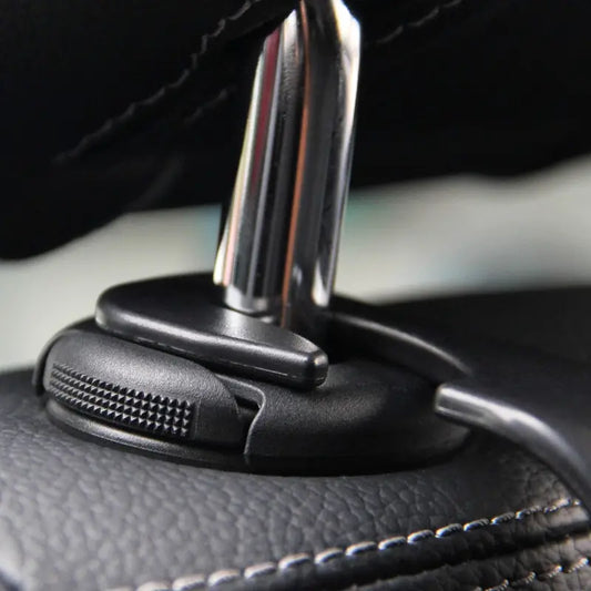 Set 2 Ganci per Poggiatesta Auto