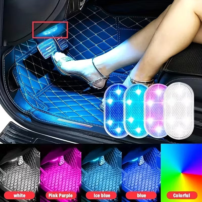 Luce Colorata Pavimento Abitacolo