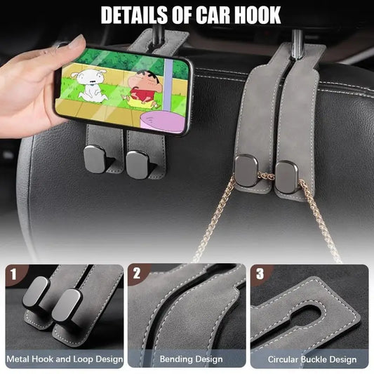 Set 2 Ganci Auto in PU
