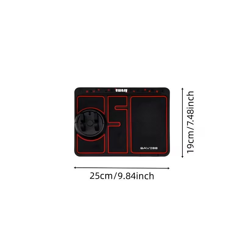 Tappetino Antiscivolo con Supporto per Cellulare