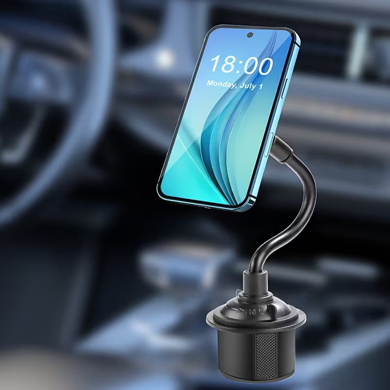 Supporto Magnetico per Cellulare da Portabicchieri