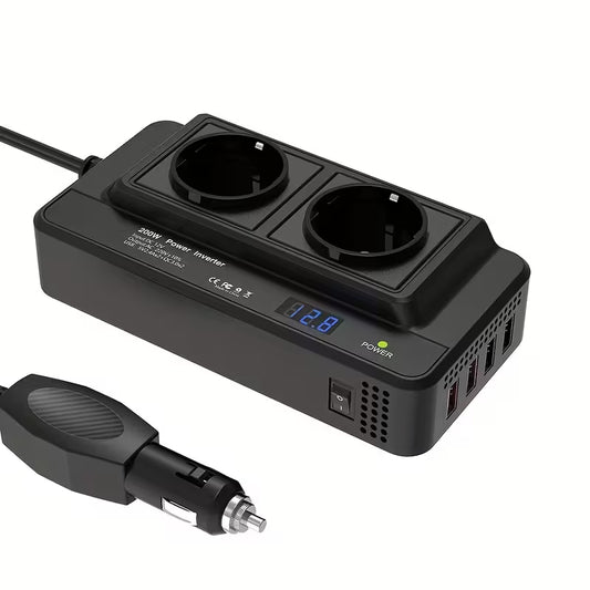 Inverter di Potenza Auto 200W – 12V/220V