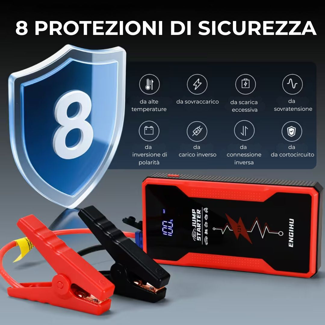 Avviatore di Emergenza Portatile