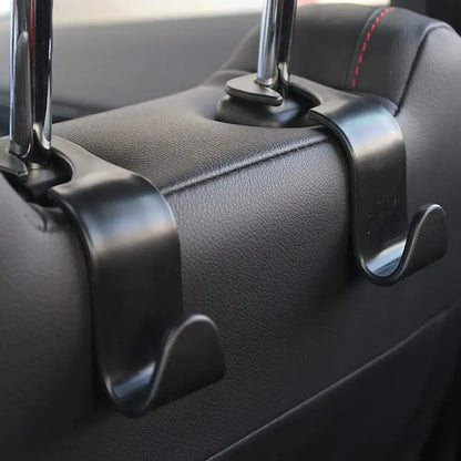 Set 2 Ganci per Poggiatesta Auto