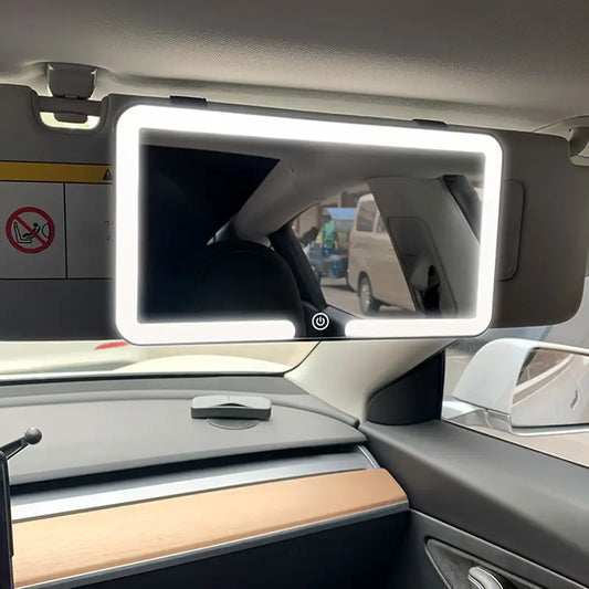 Specchio Vanity da Auto con LED Touch