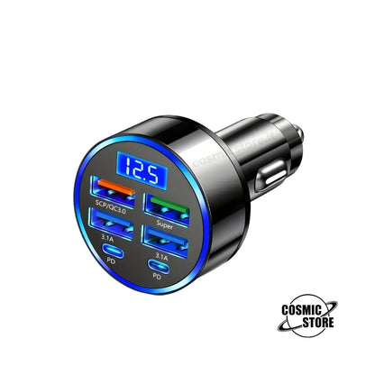 Caricatore Auto 6 Porte USB-C