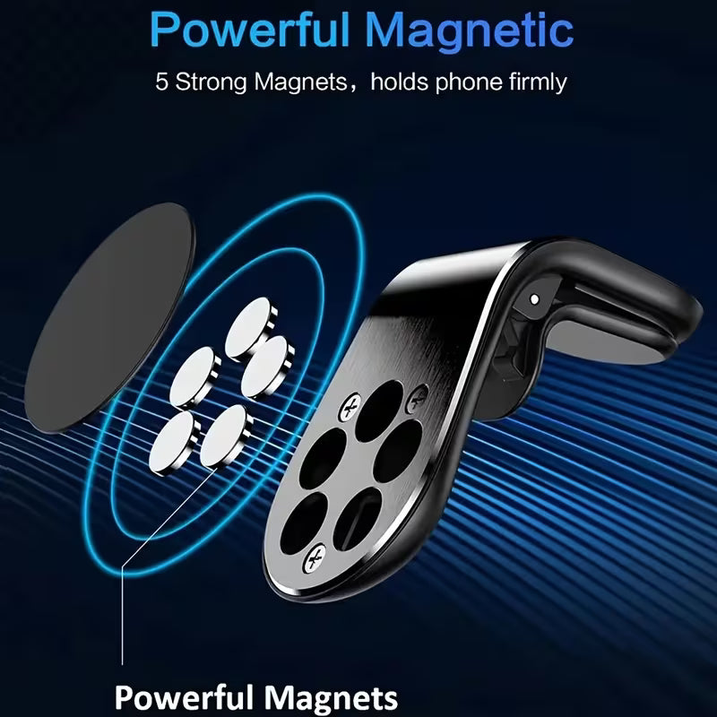 Supporto Magnetico per Cellulare con Molletta