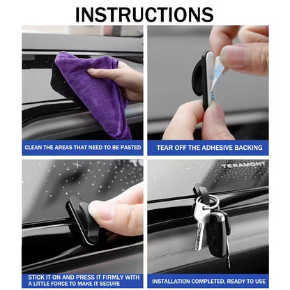 Ganci Adesivi Appendi Oggetti