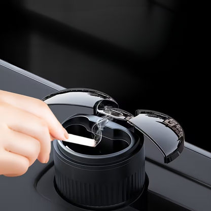 Posacenere con Apertura Automatica e Blocca Odori