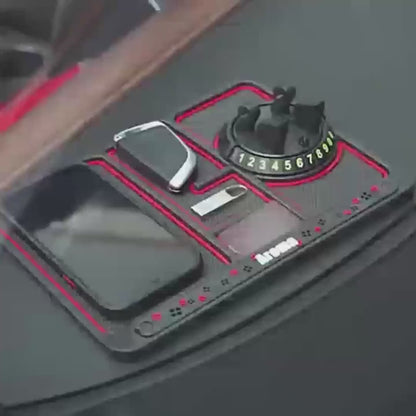 Tappetino Antiscivolo con Supporto per Cellulare