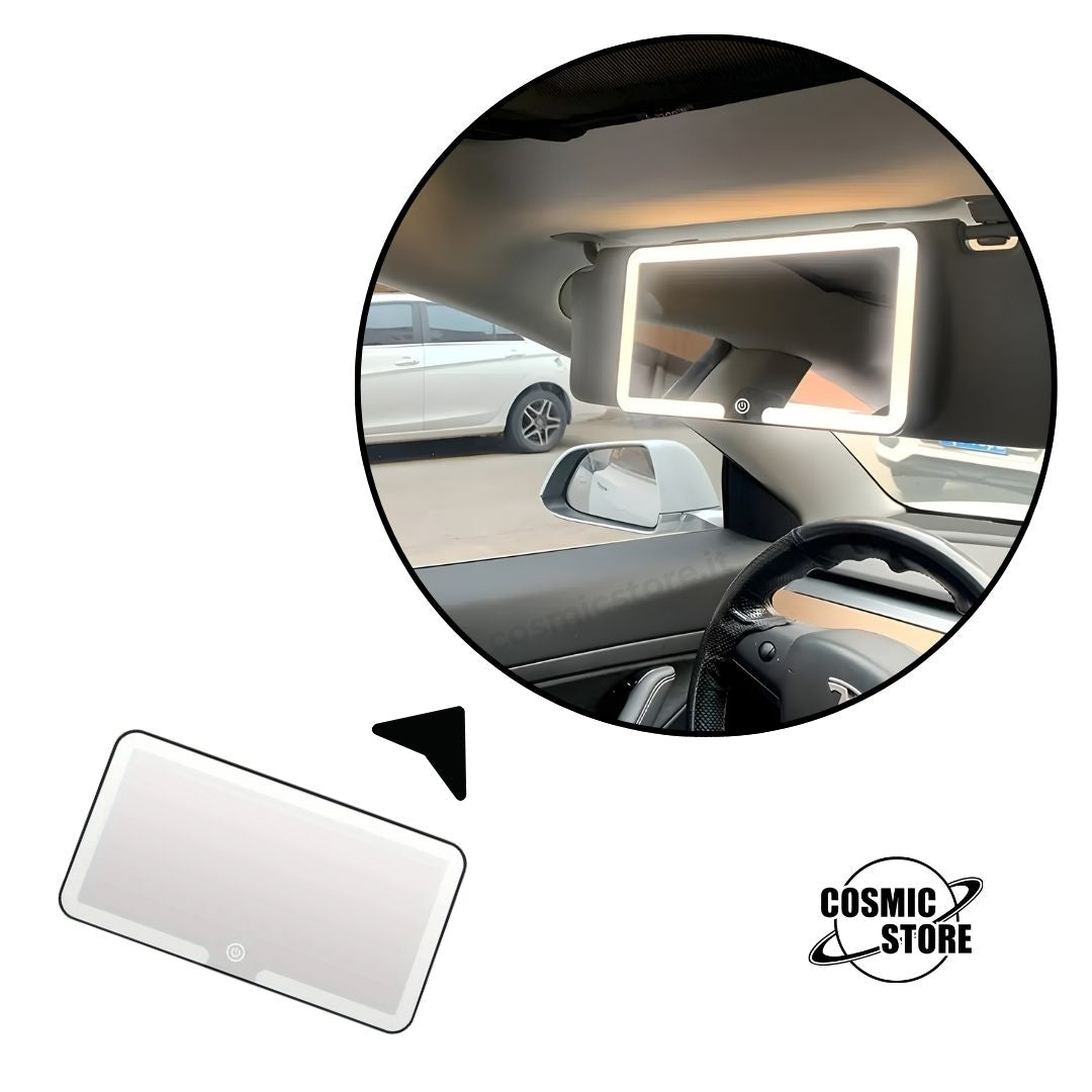 Specchio Vanity da Auto con LED Touch
