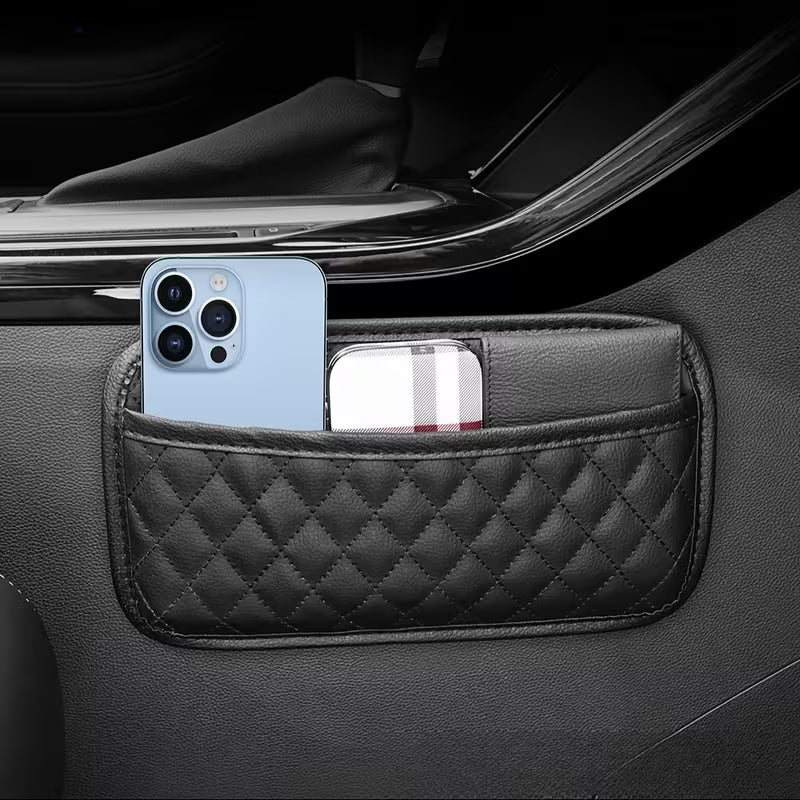 Tasca adesiva in ecopelle