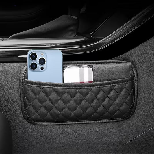 Tasca adesiva in ecopelle